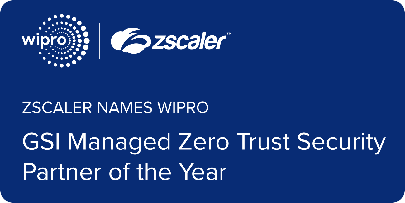 Zscaler names Wipro a 2024 Partner of the Year